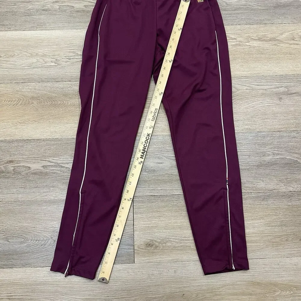 Nike Tennis Court Warm Up Pants Joggers Burgundy Women’s Small Training